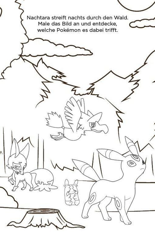 Produktbild: Pok&eacute;mon: Magischer Malspa&szlig; - Entdecke verborgene Motive!