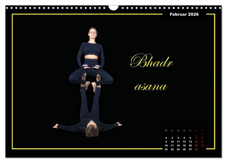 Produktbild: Yoga - Asana (Wandkalender 2026 DIN A3 quer), CALVENDO Monatskalender