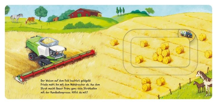 Produktbild: Meine Schiebebahn-Pappe (Soundbuch): Fahr mit auf dem Bauernhof