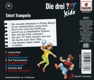 Produktbild: Die drei ??? Kids 71: Tatort Trampolin