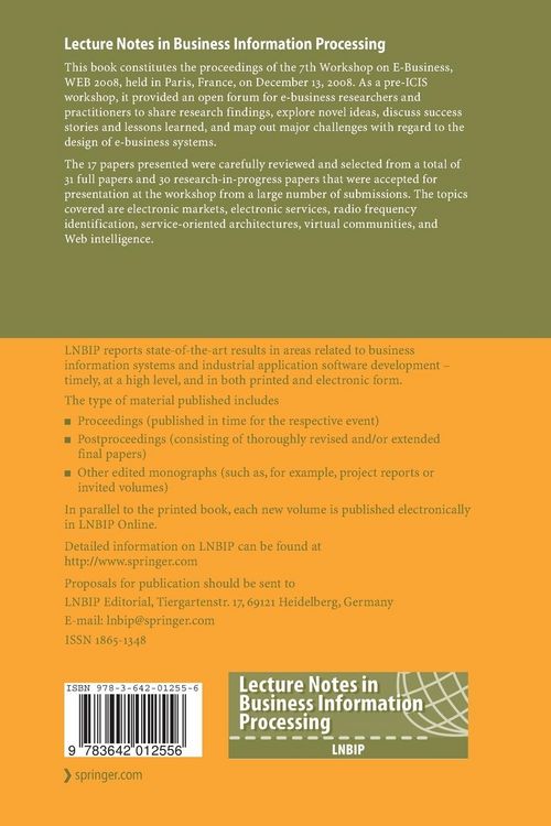 Produktbild: Designing E-Business Systems. Markets, Services, and Networks
