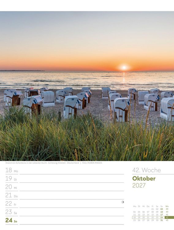 Produktbild: Am Meer Wochenplaner Kalender 2027