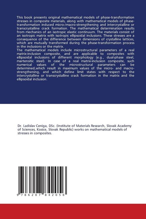 Produktbild: Phase-Transformation Stresses in Composite Materials I