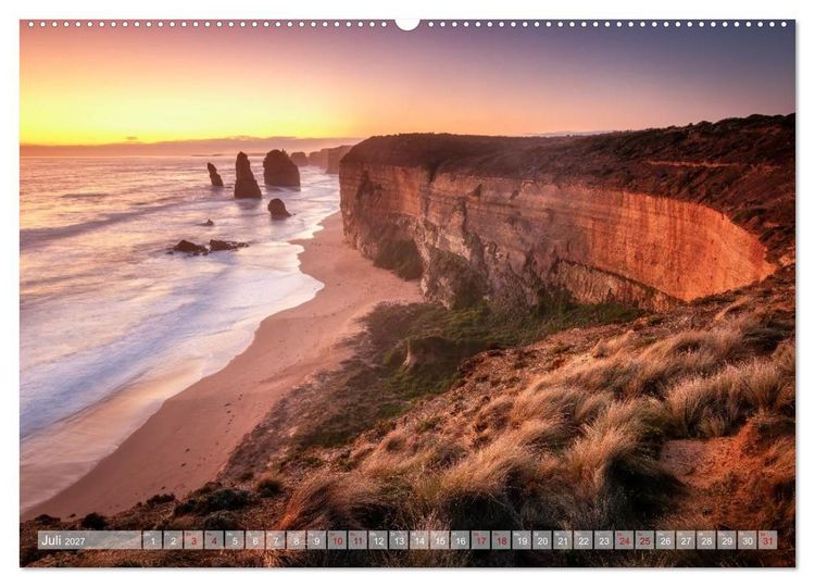 Produktbild: Land. Licht. Meer. (hochwertiger Premium Wandkalender 2027 DIN A2 quer), Kunstdruck in Hochglanz