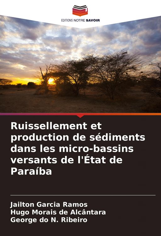 Produktbild: Ruissellement et production de s&eacute;diments dans les micro-bassins versants de l'&Eacute;tat de Para&iacute;ba