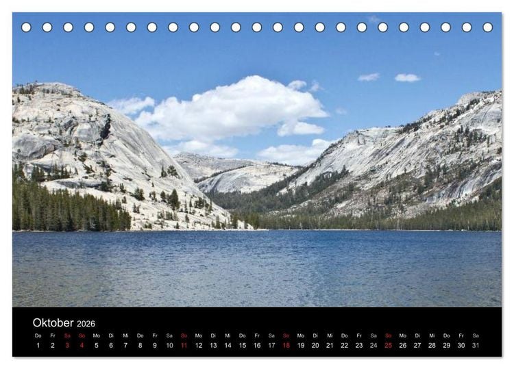 Produktbild: USA - Der Westen (Tischkalender 2026 DIN A5 quer), CALVENDO Monatskalender