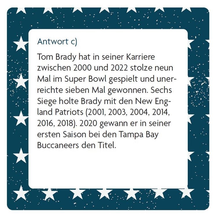 Produktbild: Das American Football-Quiz
