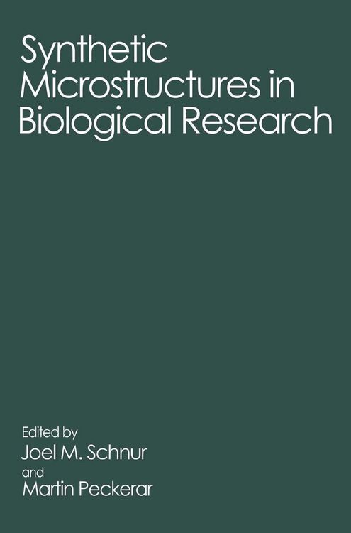 Produktbild: Synthetic Microstructures in Biological Research