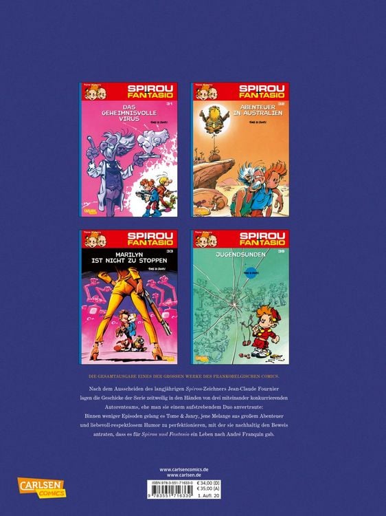 Produktbild: Spirou und Fantasio Gesamtausgabe 13: 1981-1983