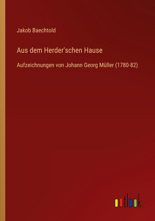 Produktbild: Aus dem Herder'schen Hause
