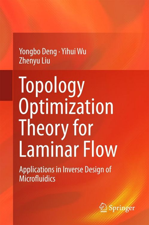 Produktbild: Topology Optimization Theory for Laminar Flow