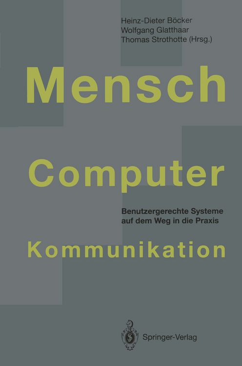 Produktbild: Mensch-Computer-Kommunikation