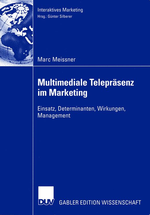 Produktbild: Multimediale Telepr&auml;senz im Marketing