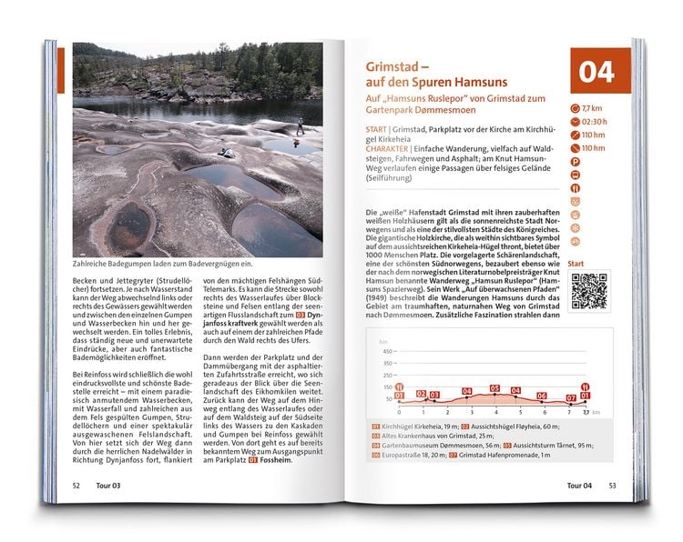 Produktbild: KOMPASS Wanderf&uuml;hrer Norwegen S&uuml;d, von Oslo bis zum Romsdalen, 85 Touren mit Extra-Tourenkarte