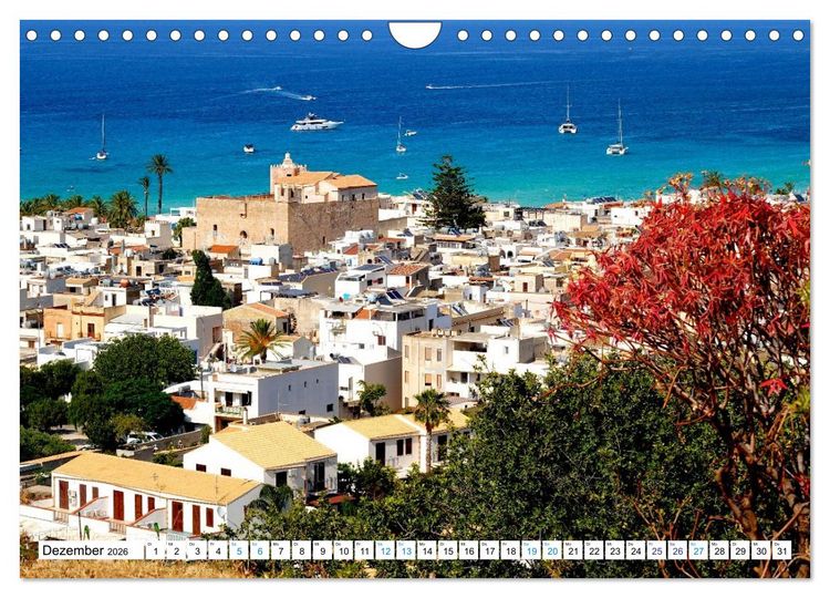 Produktbild: Sizilien - Nordwesten (Wandkalender 2026 DIN A4 quer), CALVENDO Monatskalender