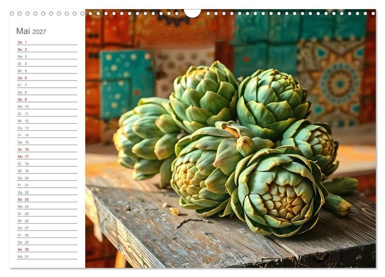 Produktbild: Superfood Vitality - Die Kraft der Superfoods in KI-Bildern (Wandkalender 2027 DIN A3 quer), CALVENDO Monatskalender