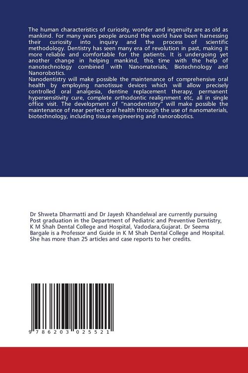 Produktbild: Nanotechnolgy in Dentistry- A Novel approach