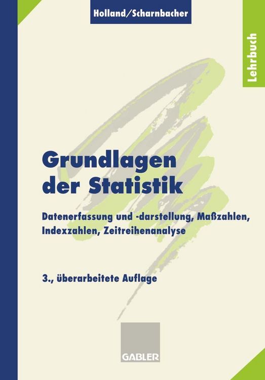Produktbild: Grundlagen der Statistik