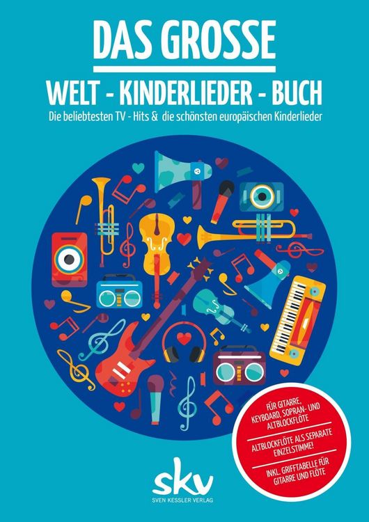 Produktbild: Kessler, S: Grosse Welt-Kinderlieder-Buch