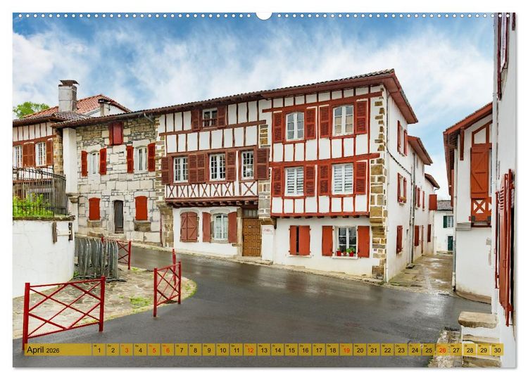 Produktbild: Das Baskenland (hochwertiger Premium Wandkalender 2026 DIN A2 quer), Kunstdruck in Hochglanz