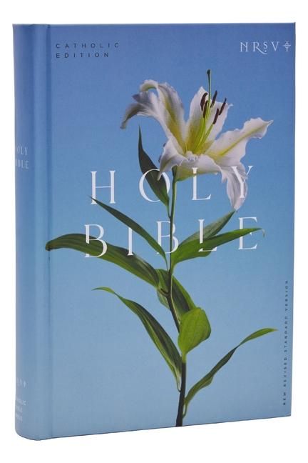Produktbild: NRSV Catholic Edition Bible, Easter Lily Hardcover (Global Cover Series)