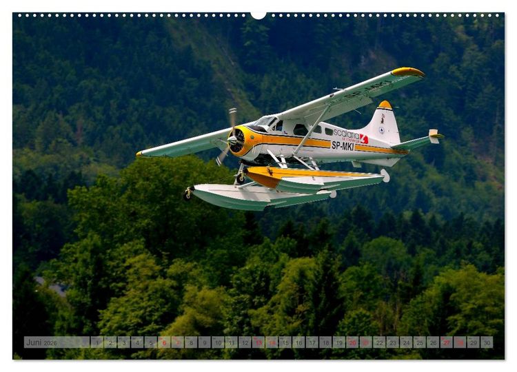 Produktbild: Wasserflugzeuge - Fliegende Exoten (hochwertiger Premium Wandkalender 2026 DIN A2 quer), Kunstdruck in Hochglanz