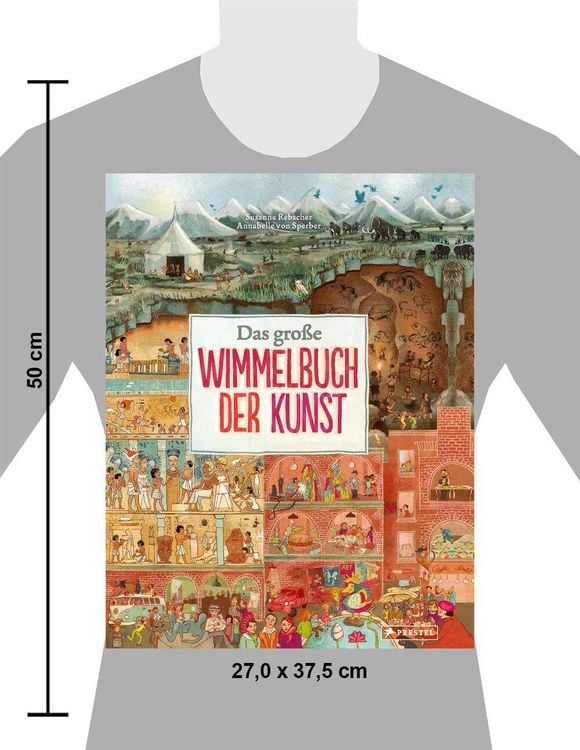 Produktbild: Das gro&szlig;e Wimmelbuch der Kunst