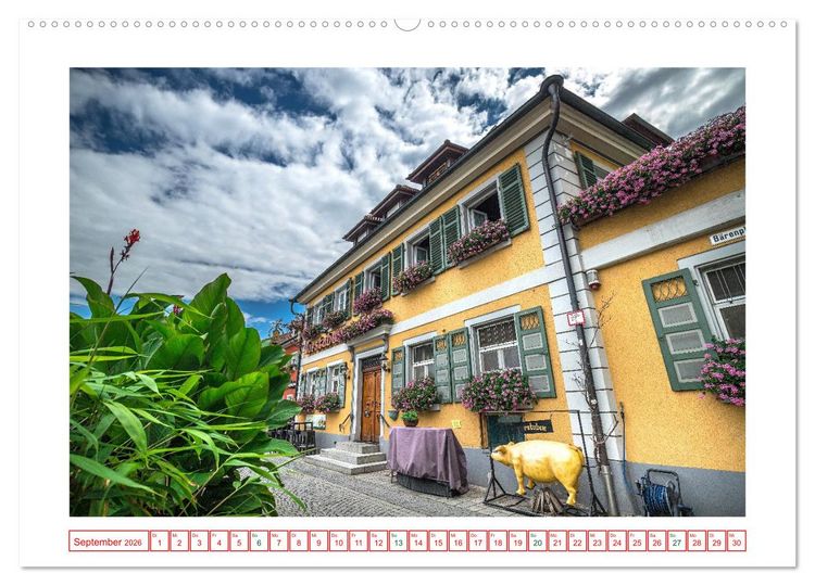 Produktbild: Tettnang - Bilder einer Stadt (Wandkalender 2026 DIN A2 quer), CALVENDO Monatskalender