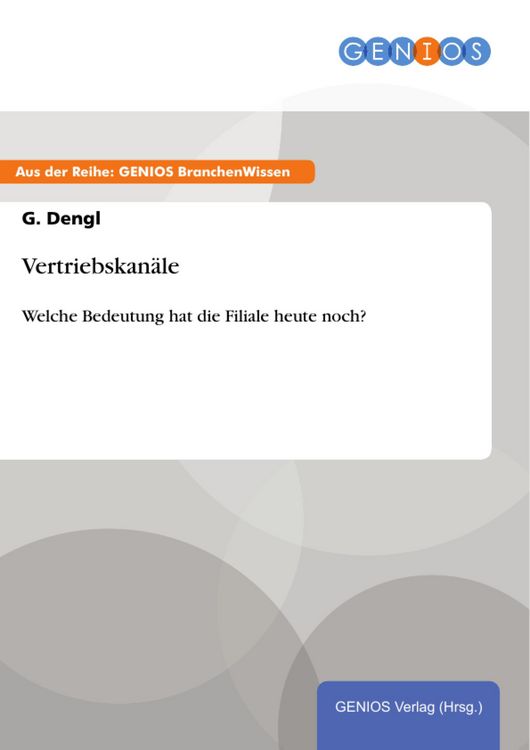 Produktbild: Vertriebskan&auml;le
