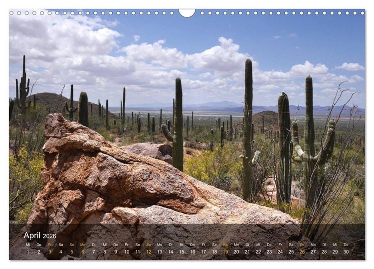 Produktbild: Der S&uuml;dwesten der USA (Wandkalender 2026 DIN A3 quer), CALVENDO Monatskalender
