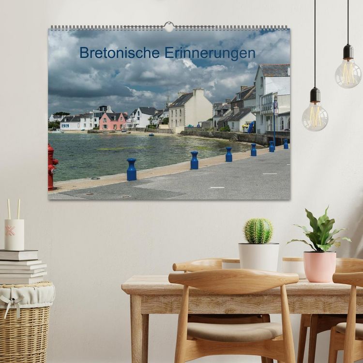 Produktbild: Bretonische Erinnerungen (Wandkalender 2026 DIN A2 quer), CALVENDO Monatskalender