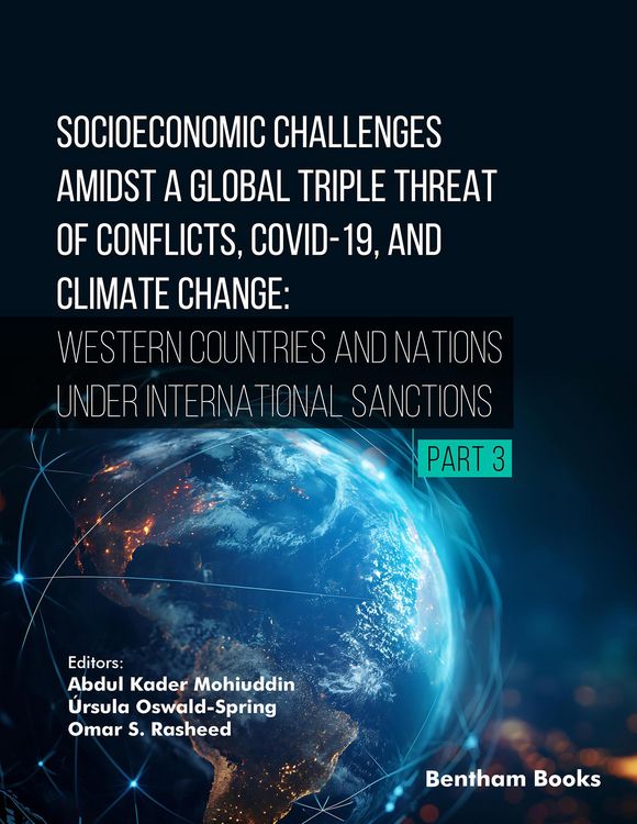 Produktbild: Socioeconomic Challenges Amidst a Global Triple Threat of Conflicts, COVID-19, and Climate Change: Western Countries and Nations Under International S
