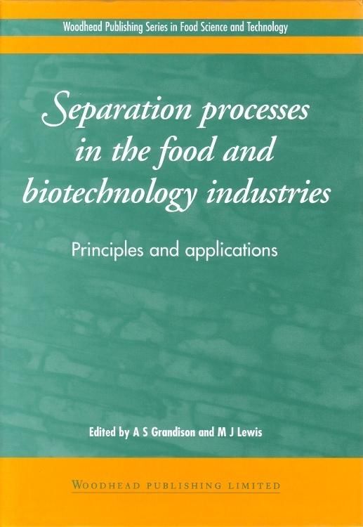Produktbild: Separation Processes in The Fo