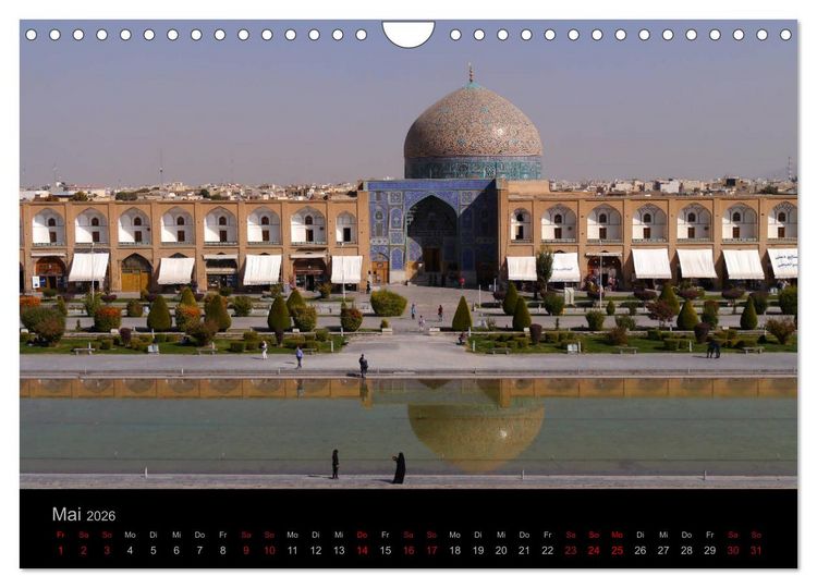 Produktbild: Iran - Impressionen einer Reise (Wandkalender 2026 DIN A4 quer), CALVENDO Monatskalender