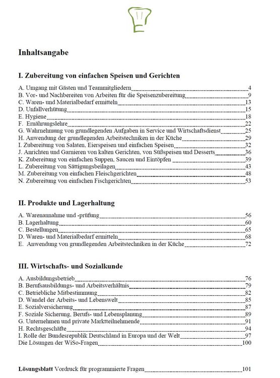 Produktbild: Top Pr&uuml;fung Fachkraft K&uuml;che