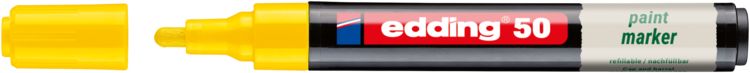 Produktbild: Edding 50 EcoLine 4-50-005 Lackmarker Gelb 2 mm, 3mm