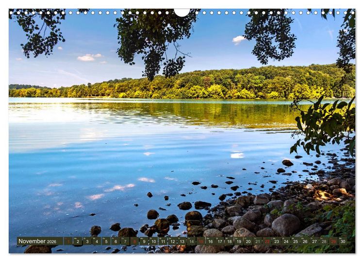 Produktbild: Holsteinische Schweiz - F&uuml;nf-Seen-Landschaft (Wandkalender 2026 DIN A3 quer), CALVENDO Monatskalender