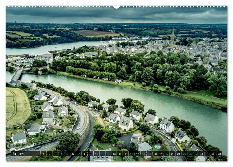 Produktbild: Bretagne zum Verlieben (hochwertiger Premium Wandkalender 2026 DIN A2 quer), Kunstdruck in Hochglanz
