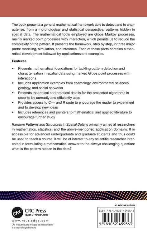 Produktbild: Random Patterns and Structures in Spatial Data