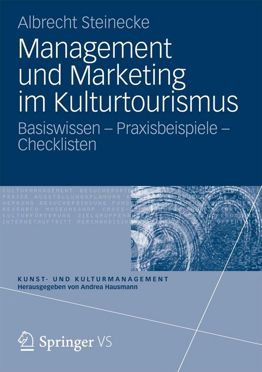 Produktbild: Management und Marketing im Kulturtourismus