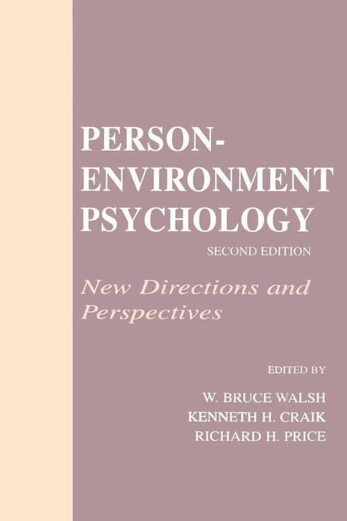 Produktbild: Person-Environment Psychology