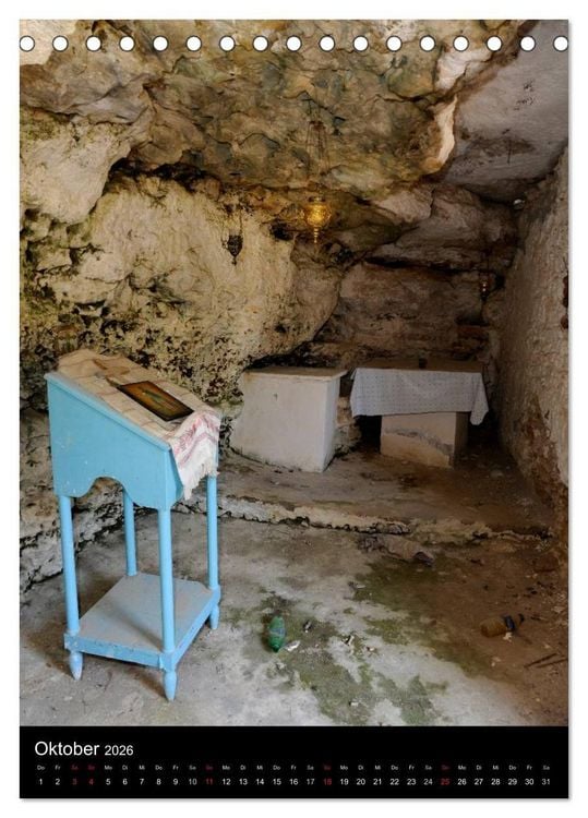 Produktbild: Kreta Impressionen (Tischkalender 2026 DIN A5 hoch), CALVENDO Monatskalender