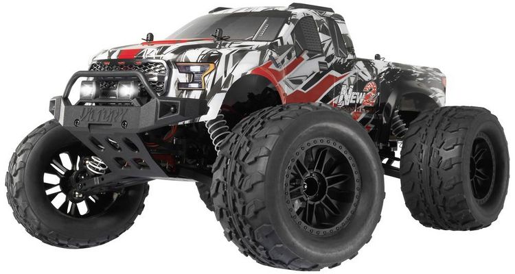 Produktbild: Reely New2 BL Super Combo Brushless 1:10 RC Modellauto Elektro Monstertruck Allradantrieb (4WD) 100% RtR 2,4GHz inkl. Akku