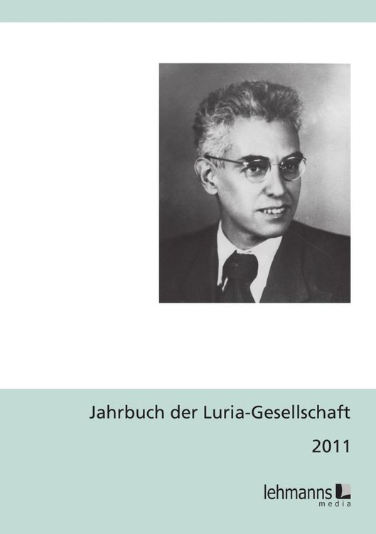 Produktbild: Jahrbuch der Luria-Gesellschaft 2011