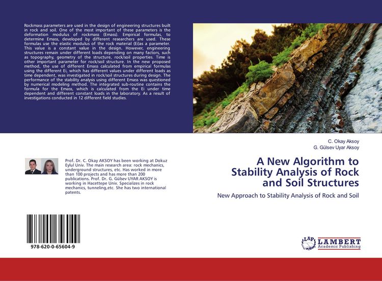 Produktbild: A New Algorithm to Stability Analysis of Rock and Soil Structures