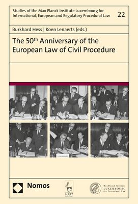 Produktbild: The 50th Anniversary of the European Law of Civil Procedure