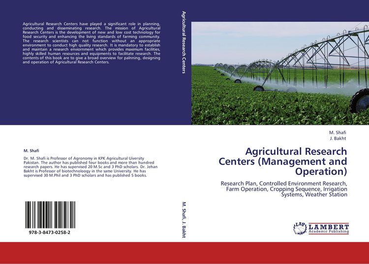 Produktbild: Agricultural Research Centers (Management and Operation)