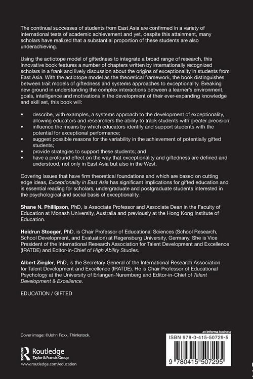 Produktbild: Exceptionality in East Asia