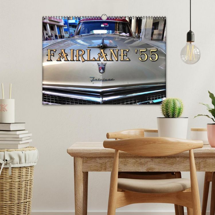 Produktbild: FAIRLANE '55 (Wandkalender 2026 DIN A3 quer), CALVENDO Monatskalender