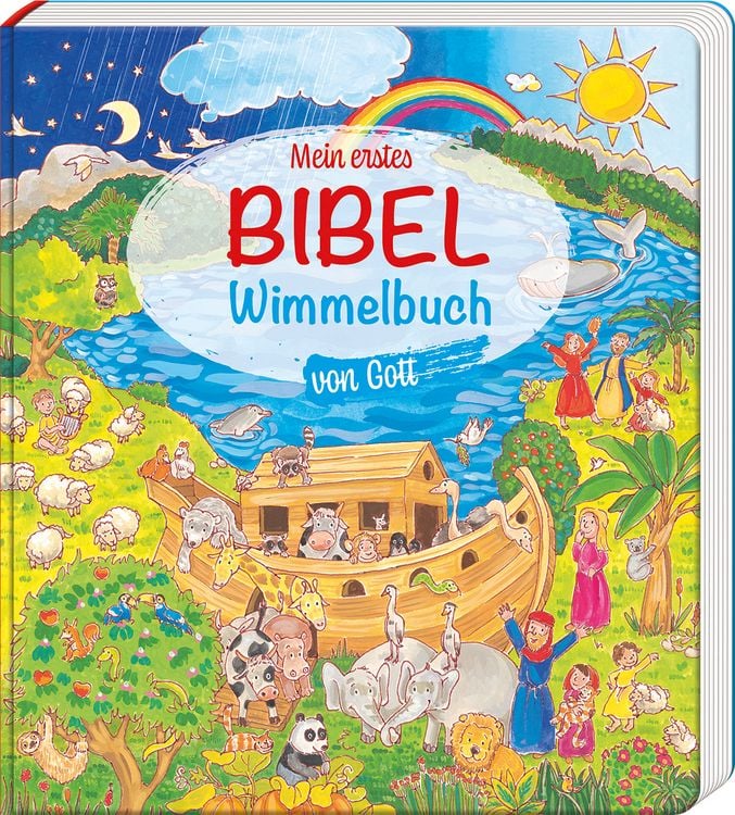 Produktbild: Mein erstes Bibel-Wimmelbuch von Gott